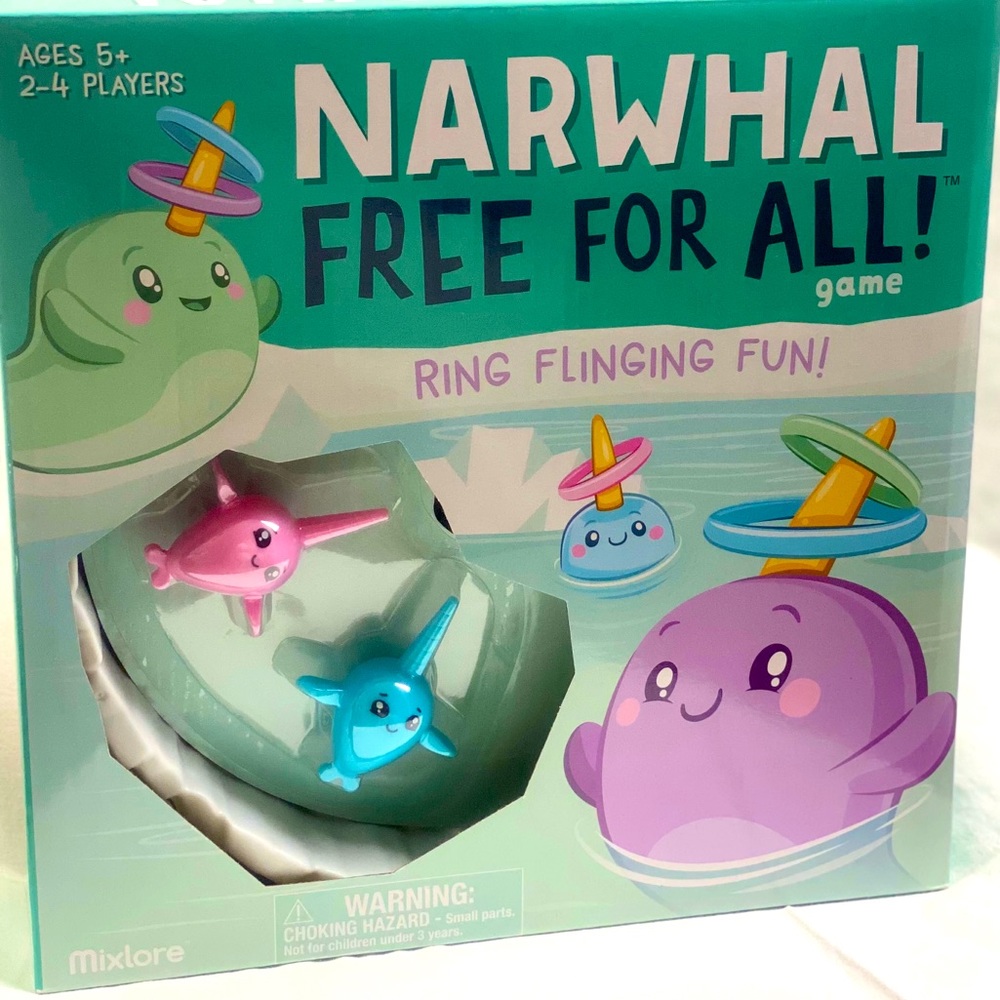 NARWHAL FREE FOR ALL! GAME🐳